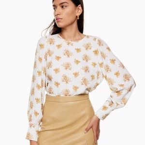 Wilfred Clarissa Blouse Floral Print Size S